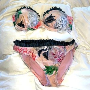 Ted Baker floral bathing suit